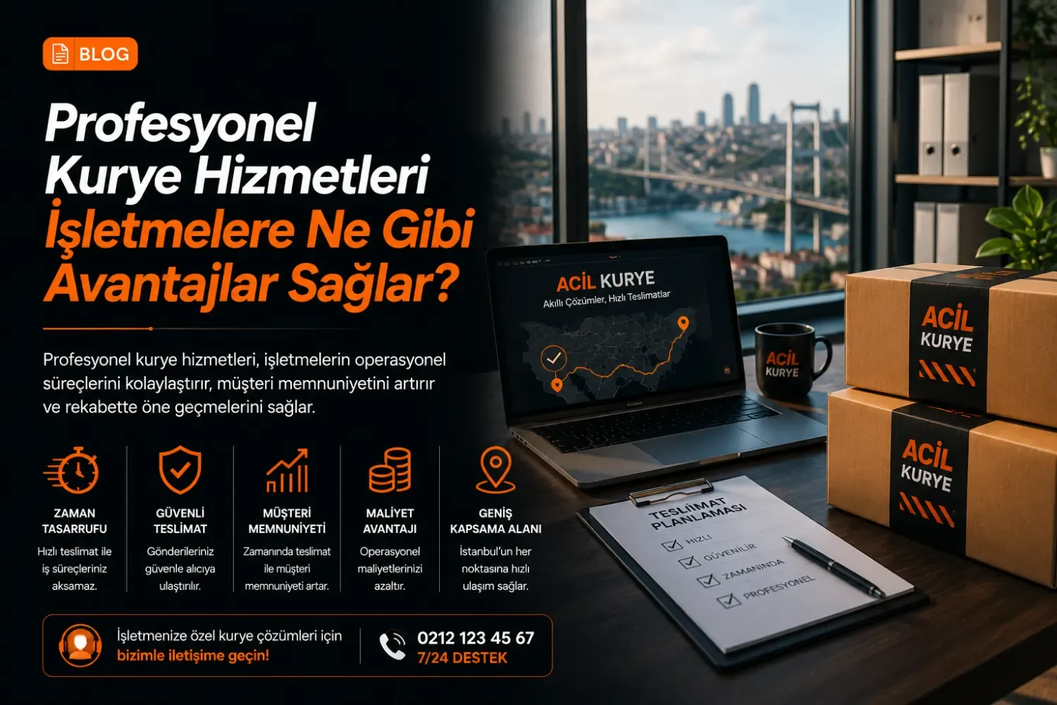 Profesyonel Kurye Hizmetleri İşletmelere Ne Gibi Avantajlar Sağlar?