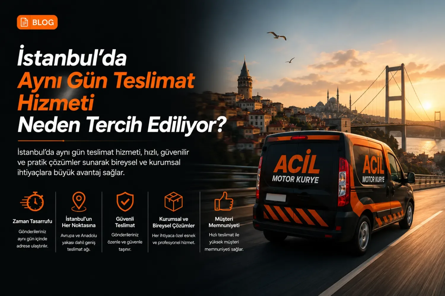 İstanbul’da Aynı Gün Teslimat Hizmeti Neden Tercih Ediliyor?